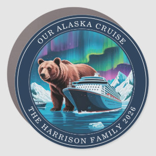 Alaskan Cruise Decor Door Personalized Magnet