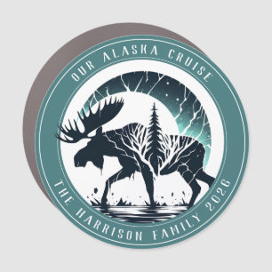Alaskan Cruise Decor Door Personalized Magnet