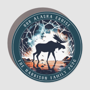 Alaskan Cruise Decor Door Personalized Magnet