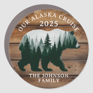 Alaskan Cruise Decor Door Personalized Magnet