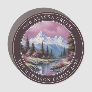 Alaskan Cruise Decor Door Personalized Magnet