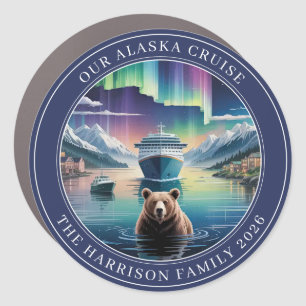 Alaskan Cruise Decor Door Personalized Magnet