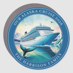 Alaskan Cruise Decor Door Personalized Magnet