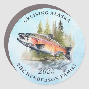 Alaskan Cruise Decor Door Personalized Magnet