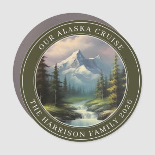 Alaskan Cruise Decor Door Personalized Magnet