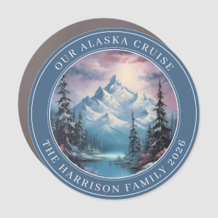 Alaskan Cruise Decor Door Personalized Magnet