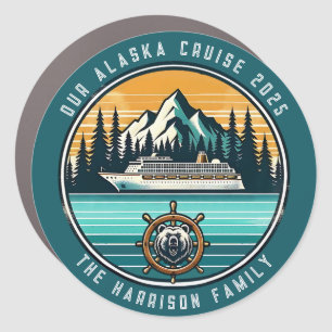 Alaskan Cruise Decor Door Personalized Magnet