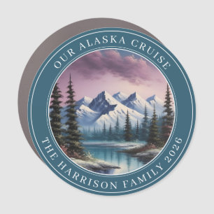 Alaskan Cruise Decor Door Personalized Magnet