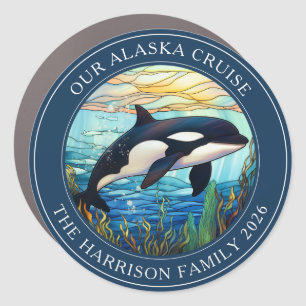 Alaskan Cruise Decor Door Personalized Magnet