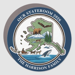 Alaskan Cruise Decor Door Personalized Magnet