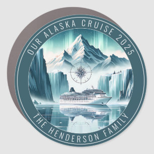 Alaskan Cruise Decor Door Personalized Magnet