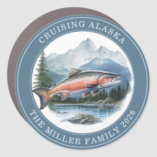 Alaskan Cruise Decor Door Personalized Magnet