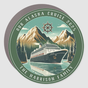 Alaskan Cruise Decor Door Personalized Magnet
