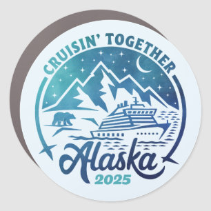 Alaskan Cruise Decor Door Personalized Magnet