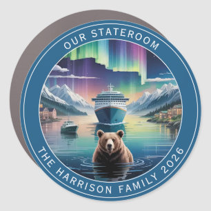 Alaskan Cruise Decor Door Personalized Magnet
