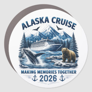 Alaskan Cruise Decor Door Personalized Magnet