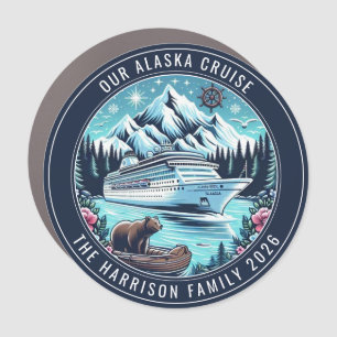 Alaskan Cruise Decor Door Personalized Magnet