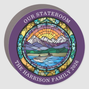 Alaskan Cruise Decor Door Personalized Magnet