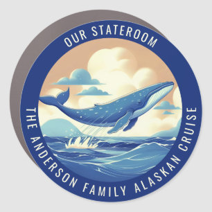 Alaskan Cruise Decor Door Personalized Magnet