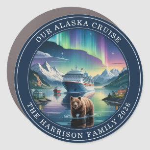 Alaskan Cruise Decor Door Personalized Magnet