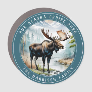 Alaskan Cruise Decor Door Personalized Magnet