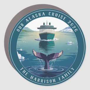 Alaskan Cruise Decor Door Personalized Magnet