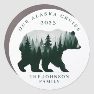 Alaskan Cruise Decor Door Personalized Magnet