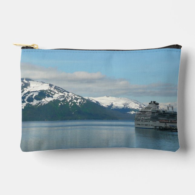 Alaskan Cruise Vacation Travel Photography Accessory Pouch (Front)
