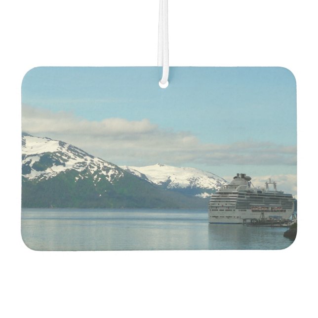 Alaskan Cruise Vacation Travel Photography Air Freshener (Front)
