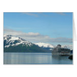 Alaskan Cruise Vacation Travel Photography Card
