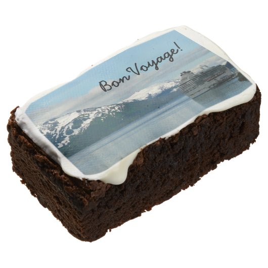 Alaskan Cruise Vacation Travel Photography Chocolate Brownie (Angled)