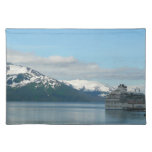 Alaskan Cruise Vacation Travel Photography Cloth Placemat