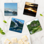 Alaskan Cruise Vacation Travel Photography Coaster Set