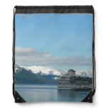 Alaskan Cruise Vacation Travel Photography Drawstring Bag