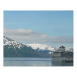 Alaskan Cruise Vacation Travel Photography Faux Canvas Print