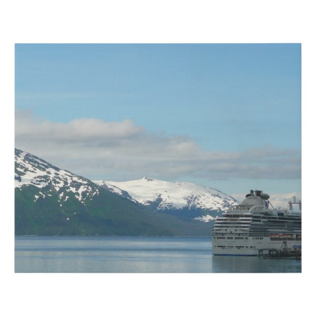 Alaskan Cruise Vacation Travel Photography Faux Canvas Print (Front)
