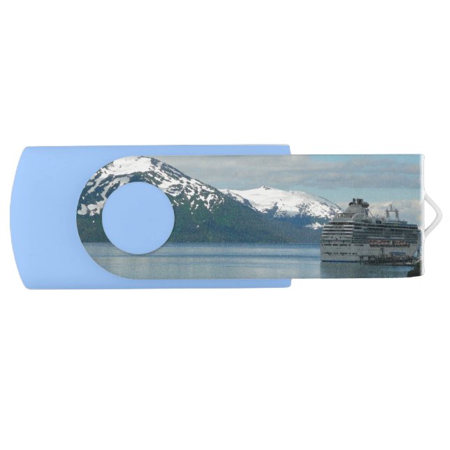 Alaskan Cruise Vacation Travel Photography Flash Drive (Front)