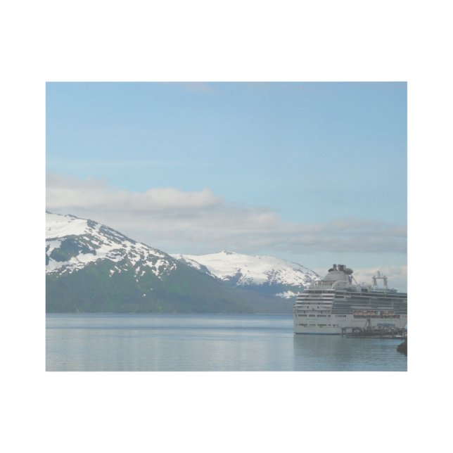 Alaskan Cruise Vacation Travel Photography Gallery Wrap (Front)