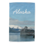 Alaskan Cruise Vacation Travel Photography Garden Flag
