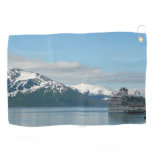 Alaskan Cruise Vacation Travel Photography Golf Towel