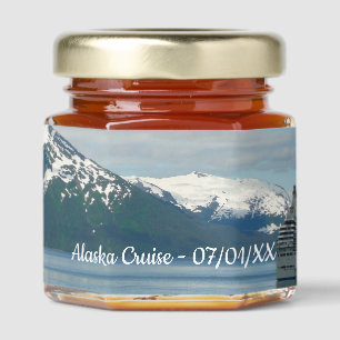 Alaskan Cruise Vacation Travel Photography Honey Jar Favors