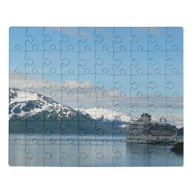 Alaskan Cruise Vacation Travel Photography Jigsaw Puzzle (Puzzle Horizontal)