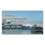 Alaskan Cruise Vacation Travel Photography Magnetic Business Card