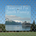Alaskan Cruise Vacation Travel Photography Metal Sign