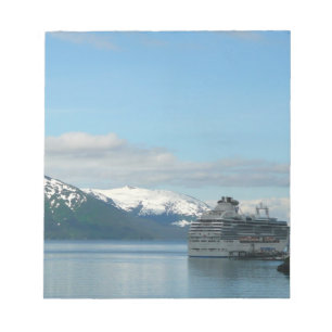 Alaskan Cruise Vacation Travel Photography Notepad