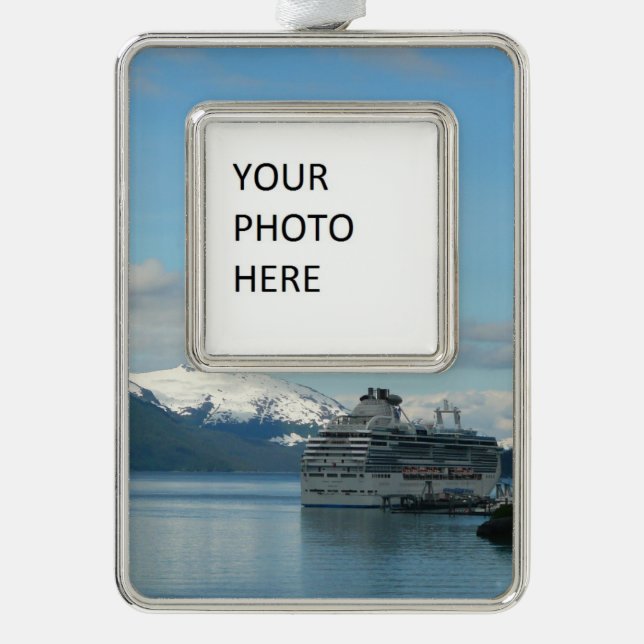 Alaskan Cruise Vacation Travel Photography Ornament (Front)