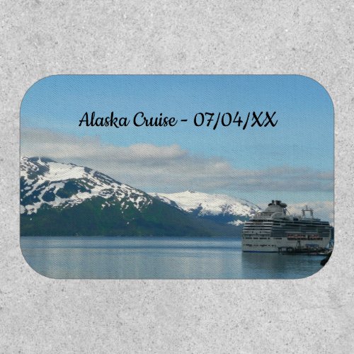 Alaskan Cruise Vacation Travel Photography Patch