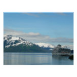 Alaskan Cruise Vacation Travel Photography Poster