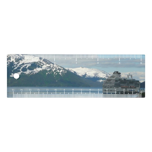 Alaskan Cruise Vacation Travel Photography Ruler (Front)