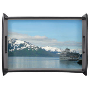 Alaskan Cruise Vacation Travel Photography Serving Tray